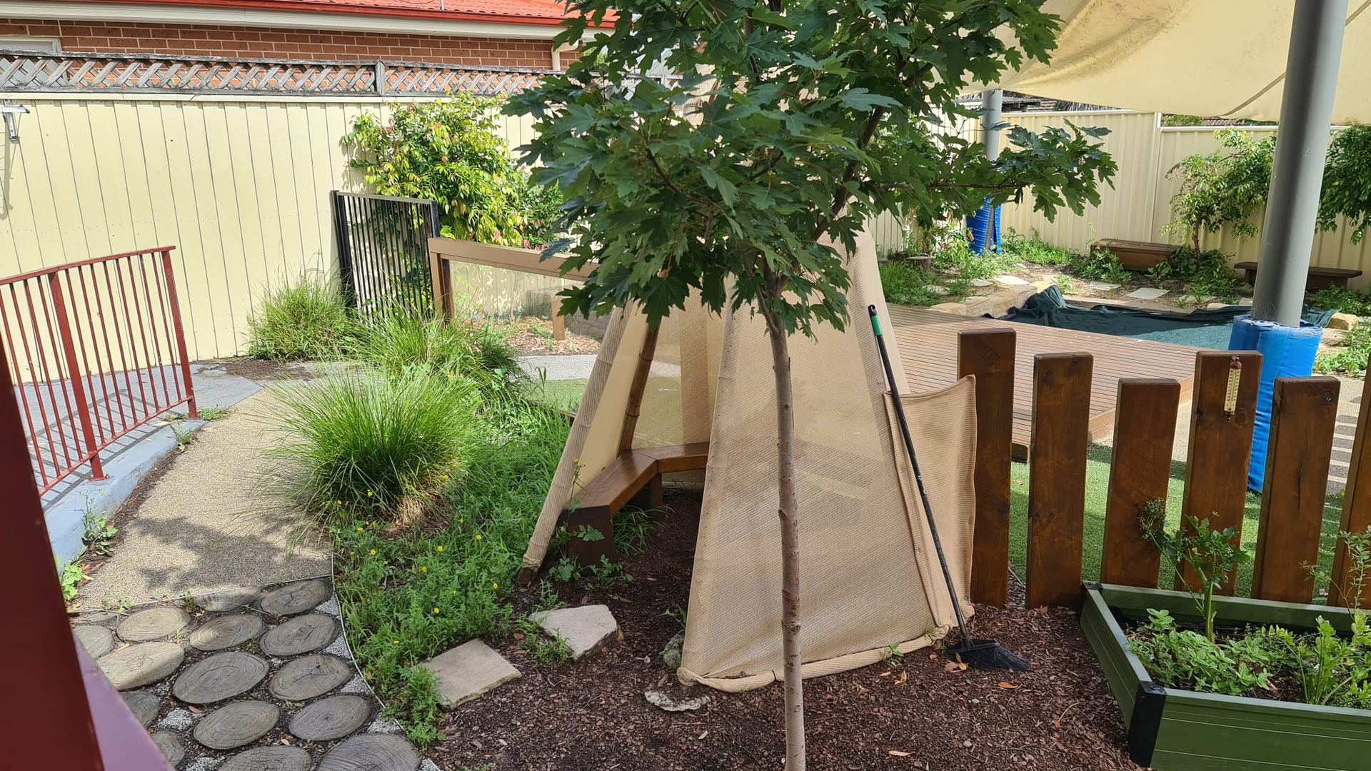 Little Blessings Early Learning Centre Sarah's Place outdoor learning space