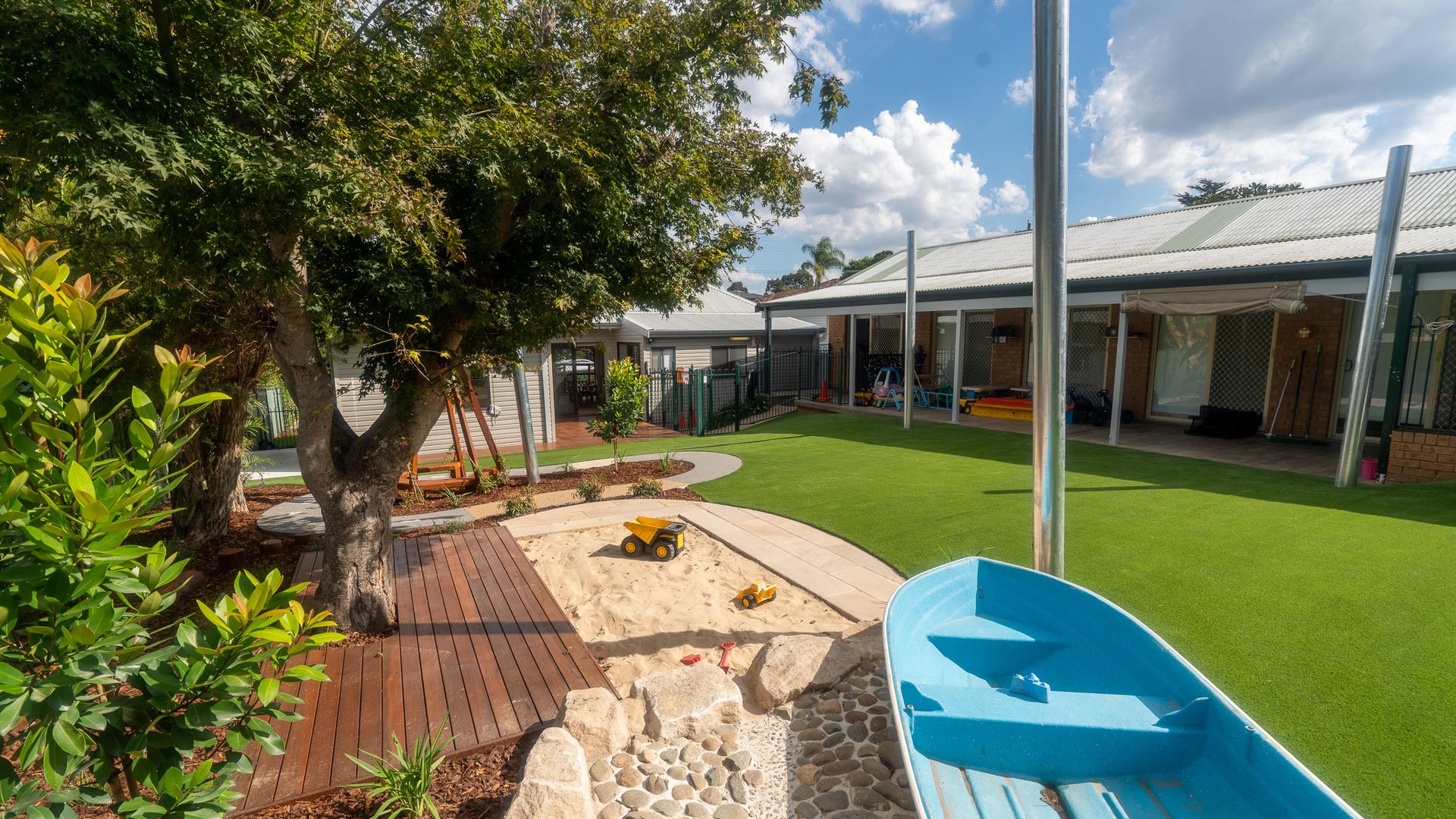 Little Blessings Early Learning Centre Wilkinson Lane outdoor learning space